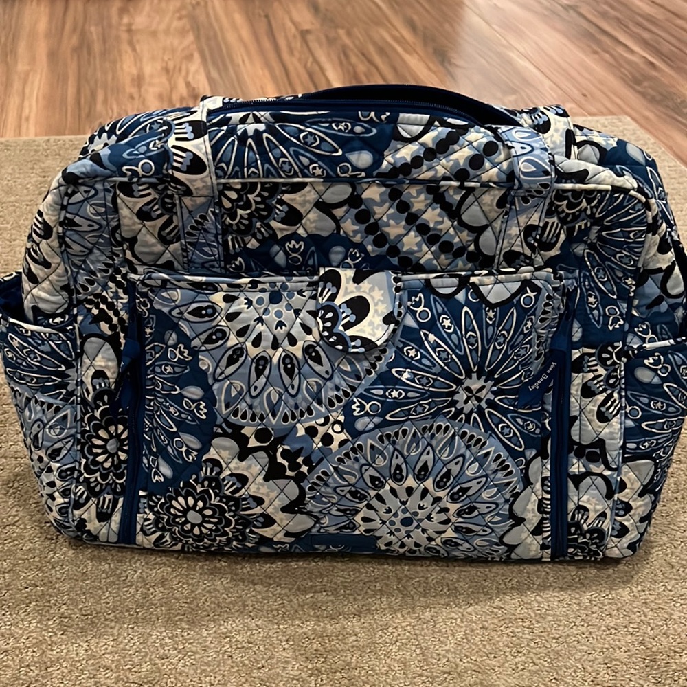 Vera Bradley diaper bag, lunch box, & wristlet wallet matching set